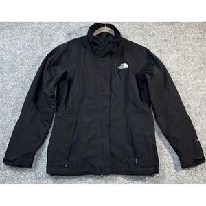 The North Face HyVent Shell Jacket Women's Medium Black Waterproof